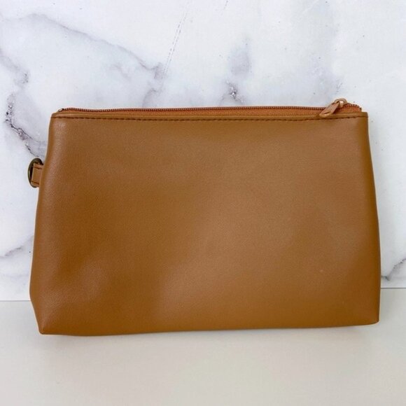 Vintage 80's Animal Print Patchwork Small Zipper Pouch - Picture 5 of 6